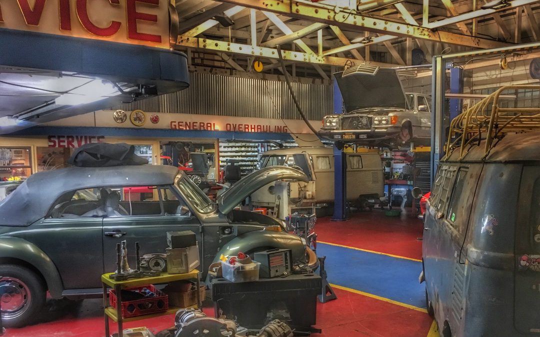 Night Work In A North Beach Auto Repair Shop