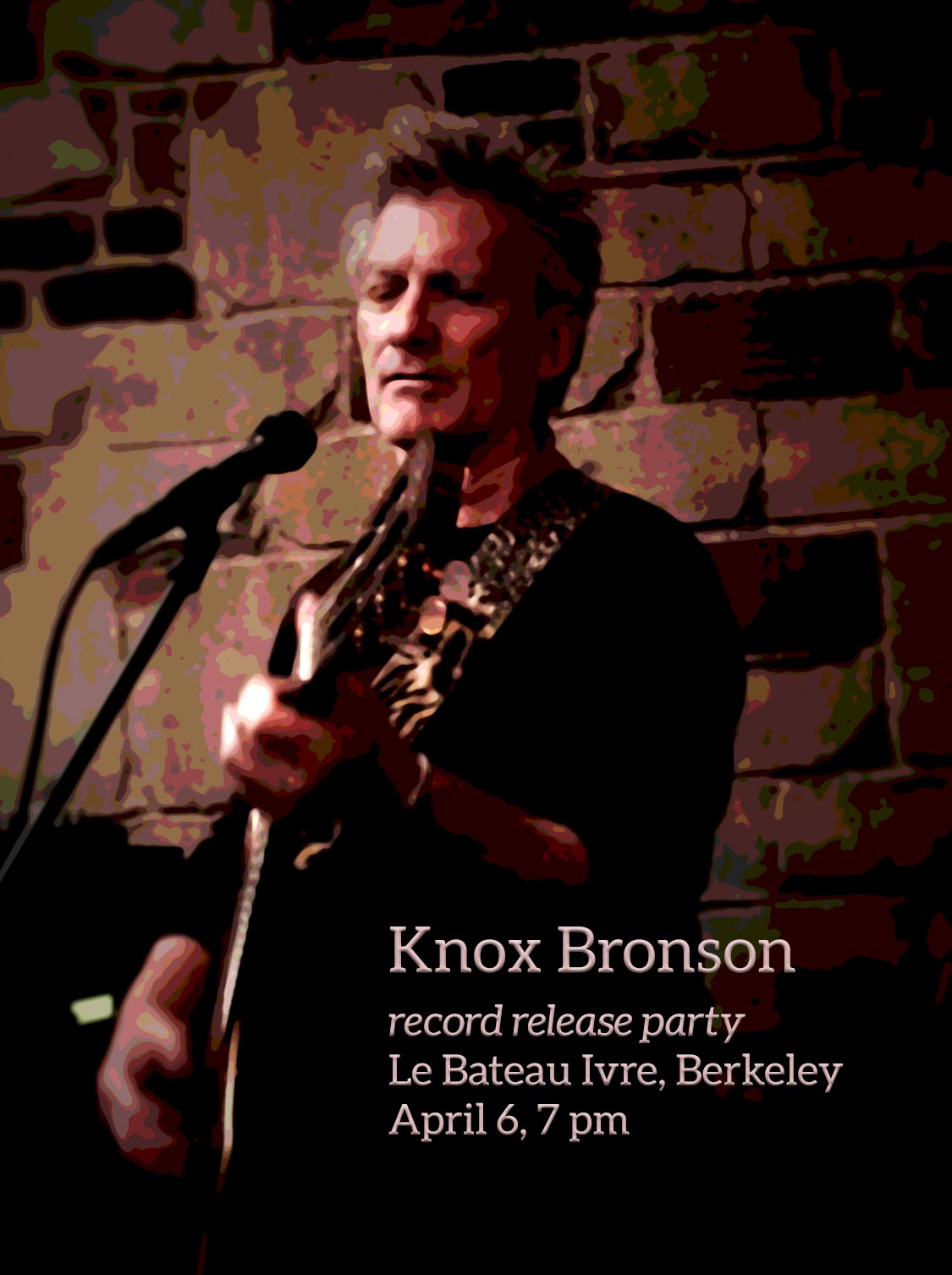 Next Show: Bateau Ivre, Record Release Party for the new “the seasons” and some live music