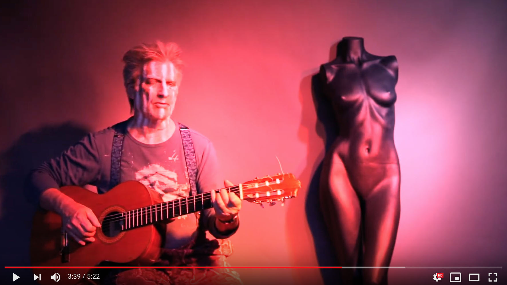 First Video Off My New Album. The Song Is David Bowie’s “Quicksand.”