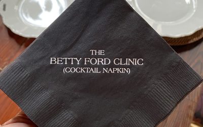 Betty Ford Cocktail Napkin