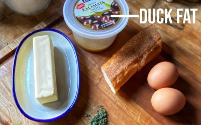 {podcast} Eggs Fried In Duck Fat & Fresh Sage