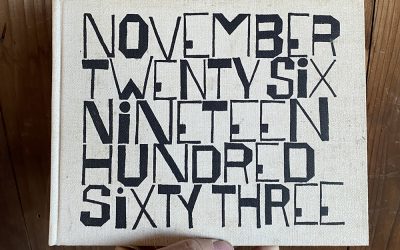 {podcast} NOVEMBER TWENTY SIX NINETEEN SIXTY THREE ~ A poem by Wendell Berry